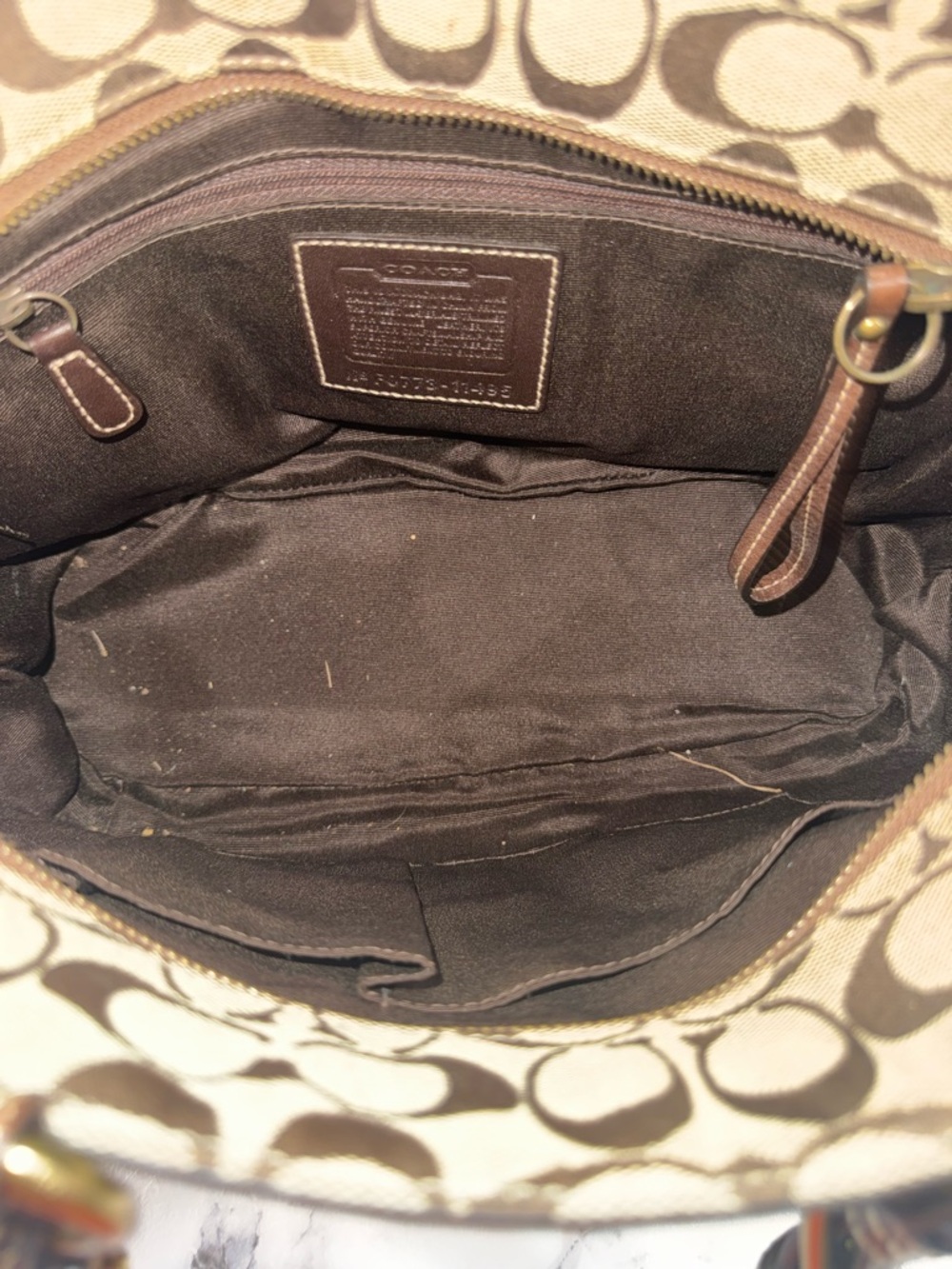 Coach Signature Patchwork Limited Edition Purse Bag  Leopard VTG Y2K - Picture 10 of 10